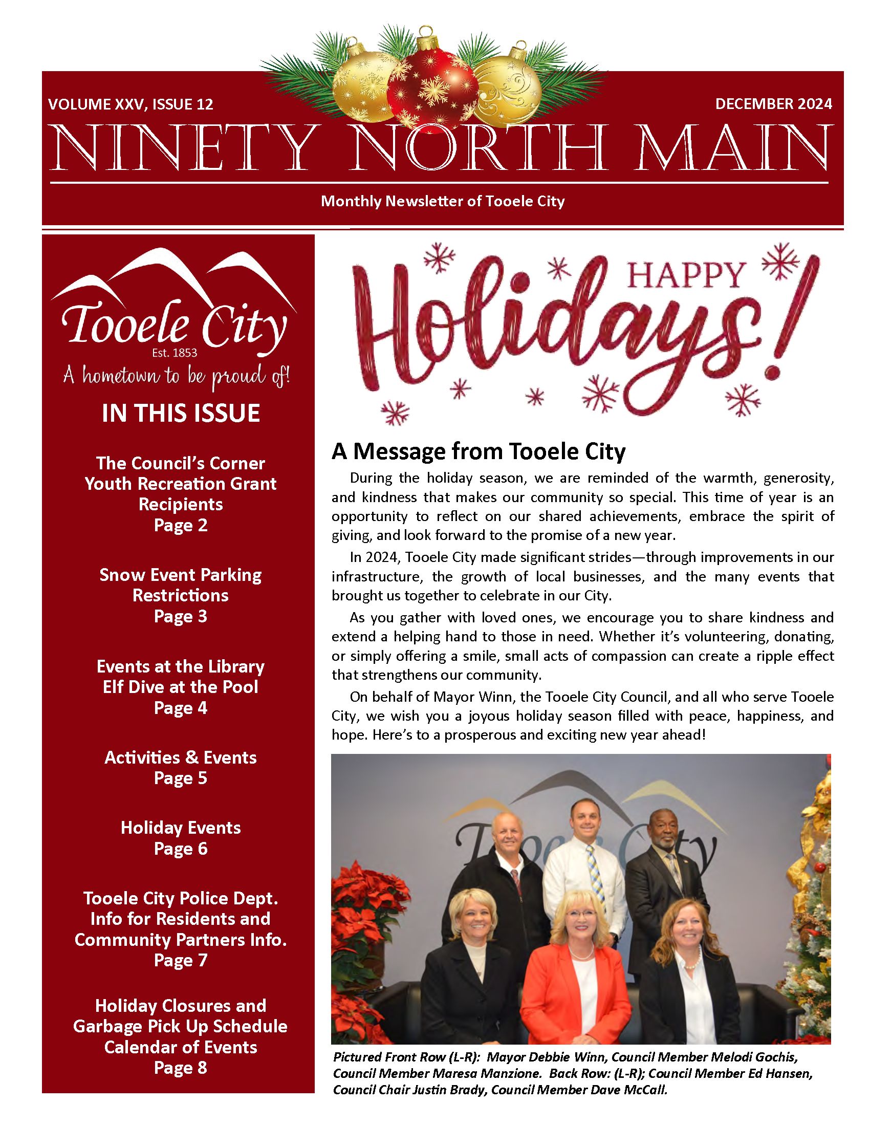 December Newsletter Image