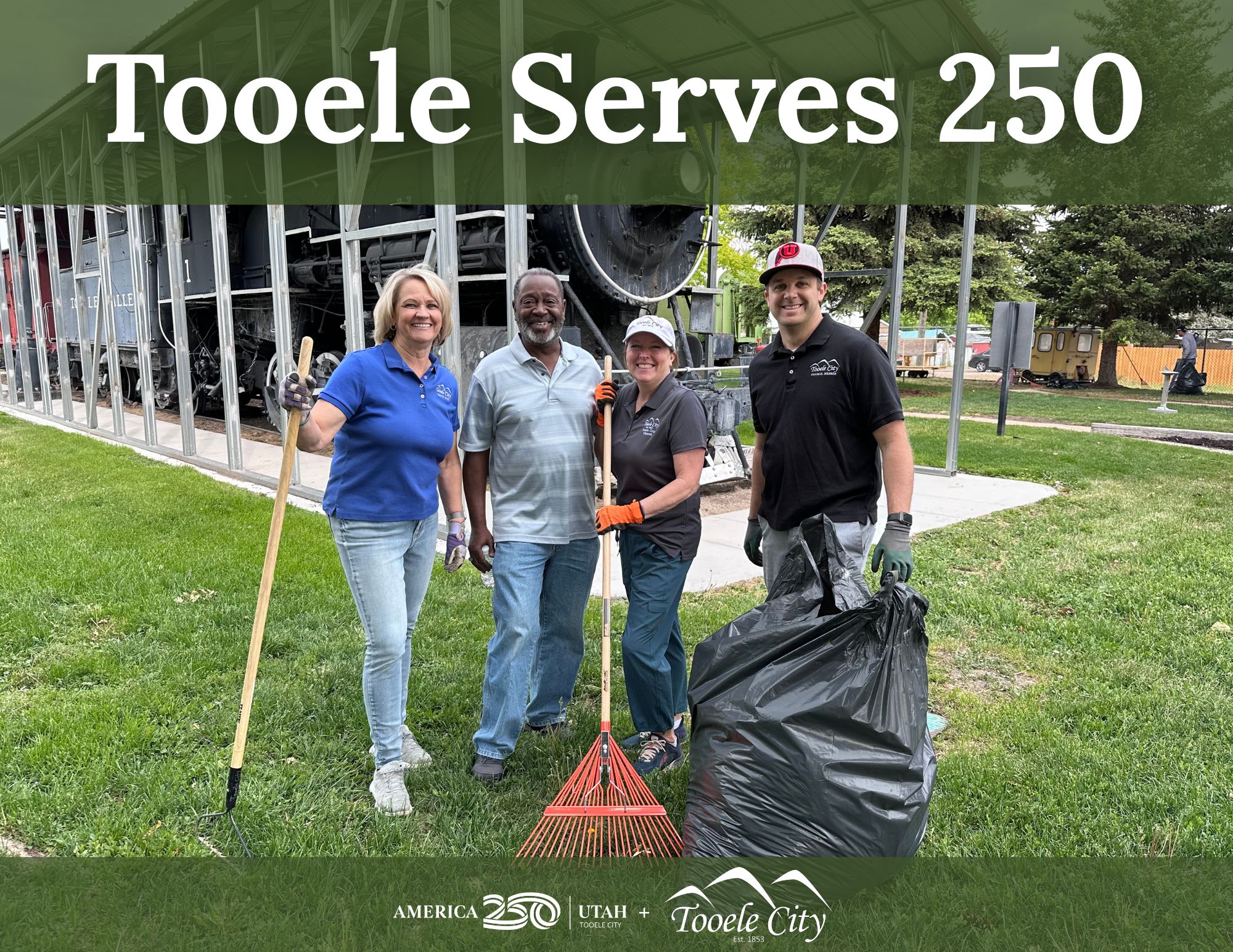 Tooele Serves 250 Button